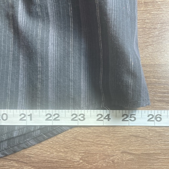 Vintage Wrangler Black Pearl Snap Shirt Adult XLT Rancher Cowboy Striped Mens - Picture 8 of 8